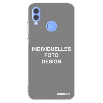 Picasee Honor 10 Lite Hülle - Transparentes Silikon - Individuelles Fotodesign