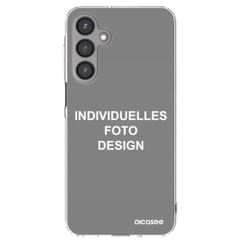 Picasee Samsung Galaxy A16 5G Hülle - Transparentes Silikon - Individuelles Fotodesign