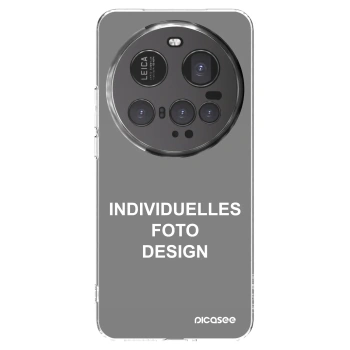 Picasee Xiaomi 15 Ultra Hülle - Transparentes Silikon - Individuelles Fotodesign