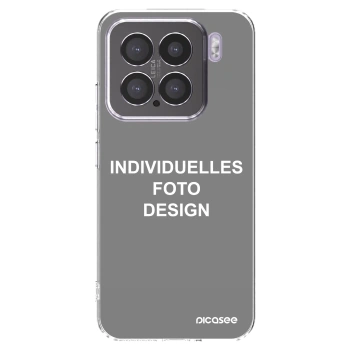 Picasee Xiaomi 15 Hülle - Transparentes Silikon - Individuelles Fotodesign