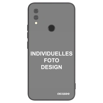 Picasee Xiaomi Redmi Note 7 Hülle - Schwarzes Silikon - Individuelles Fotodesign