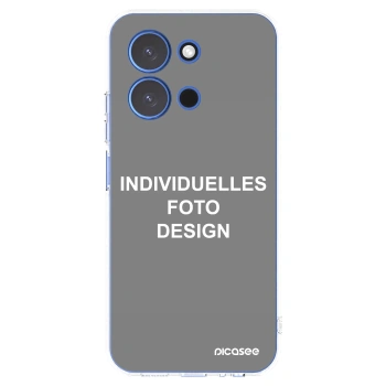 Picasee Xiaomi Redmi 15C 4G Hülle - Transparentes Silikon - Individuelles Fotodesign