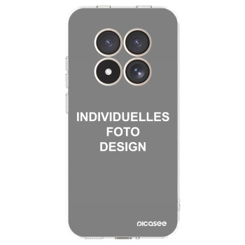 Picasee Xiaomi Redmi Note 15 Pro 4G Hülle - Transparentes Silikon - Individuelles Fotodesign