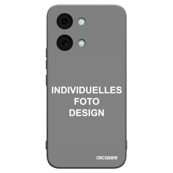 Picasee Xiaomi Poco X8 Pro Max Hülle - Schwarzes Silikon - Individuelles Fotodesign