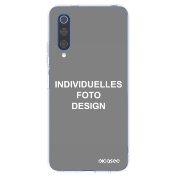 Picasee Xiaomi Mi 9 SE Hülle - Transparentes Silikon - Individuelles Fotodesign