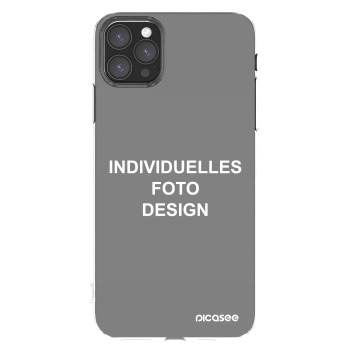 Picasee Apple iPhone 11 Pro Max Hülle - Transparentes Silikon - Individuelles Fotodesign