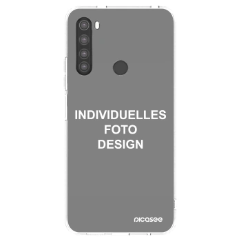 Picasee Xiaomi Redmi Note 8 Hülle - Transparentes Silikon - Individuelles Fotodesign