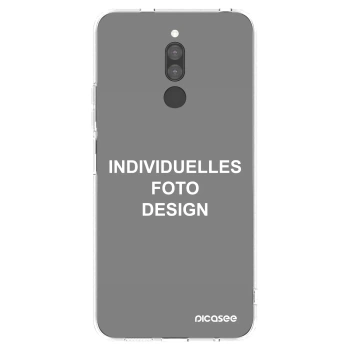 Picasee Xiaomi Redmi 8 Hülle - Transparentes Silikon - Individuelles Fotodesign