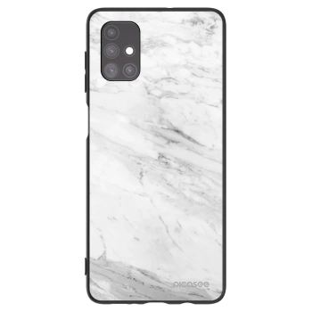 Hülle für Samsung Galaxy M51 M515F - White marble