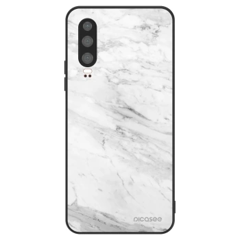 Hülle für Huawei P30 - White marble
