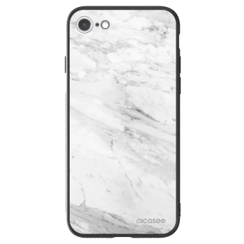 Picasee ULTIMATE CASE für Apple iPhone SE 2020 - White marble