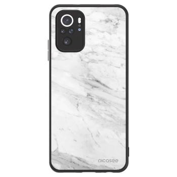 Hülle für Xiaomi Redmi Note 10S - White marble