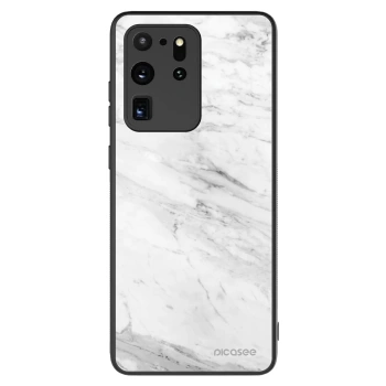 Hülle für Samsung Galaxy S20 Ultra 5G G988F - White marble