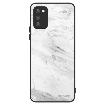 Hülle für Samsung Galaxy A02s A025G - White marble