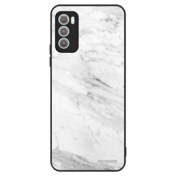 Hülle für Motorola Moto G60 - White marble