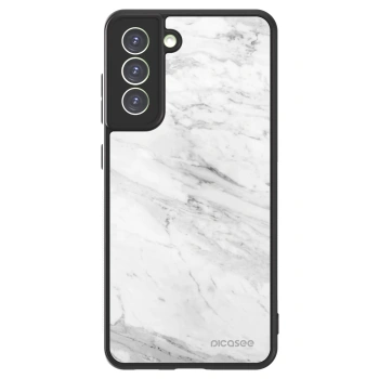 Picasee ULTIMATE CASE für Samsung Galaxy S21 FE 5G - White marble