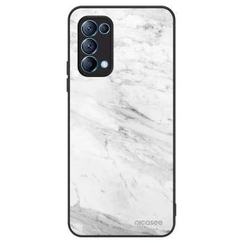 Hülle für OPPO Reno 5 5G - White marble