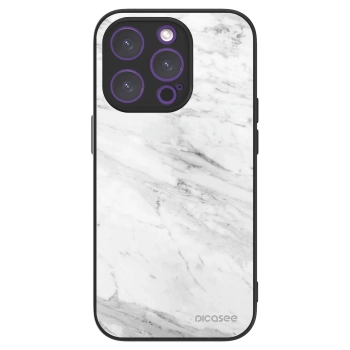 Picasee ULTIMATE CASE MagSafe für Apple iPhone 14 Pro - White marble