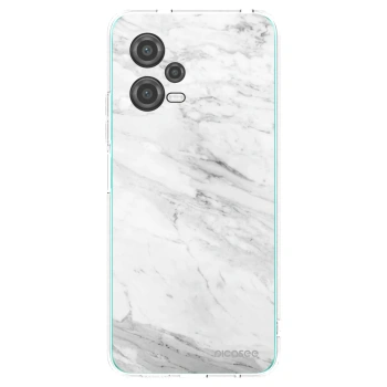 Picasee Xiaomi Poco X5 Hülle - Transparentes Silikon - White marble