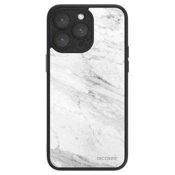 Picasee ULTIMATE CASE MagSafe für Apple iPhone 15 Pro Max - White marble
