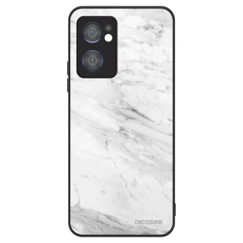 Hülle für OPPO Reno 7 5G - White marble