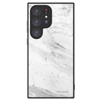 Picasee ULTIMATE CASE PowerShare für Samsung Galaxy S24 Ultra S928B 5G - White marble