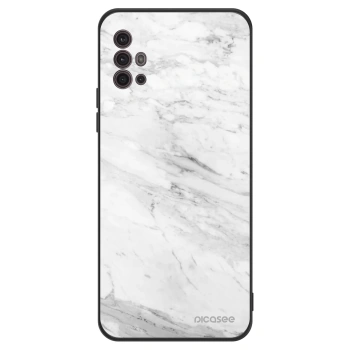 Hülle für Motorola Moto G30 - White marble