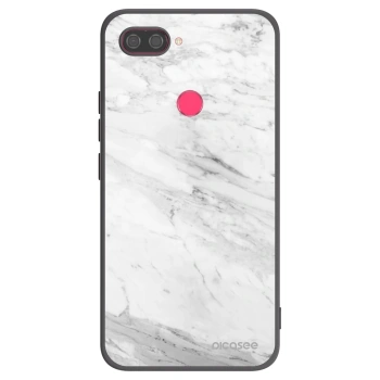 Hülle für Xiaomi Mi 8 Lite - White marble