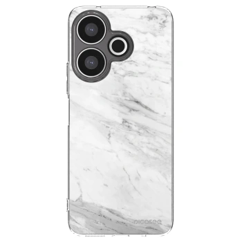 Picasee Xiaomi Redmi 13 4G Hülle - Transparentes Silikon - White marble