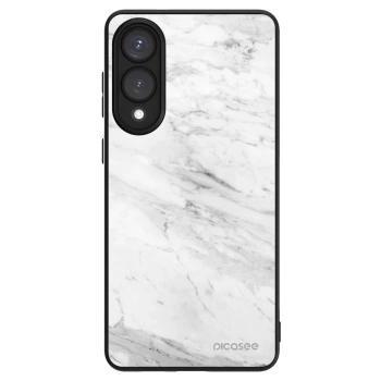 Hülle für Samsung Galaxy S25 Edge 5G - White marble