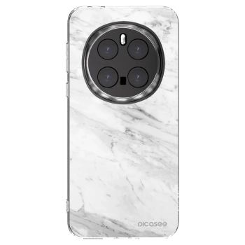 Picasee Honor Magic7 Pro 5G Hülle - Transparentes Silikon - White marble
