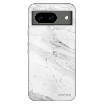 Hülle für Google Pixel 8 Pro - White marble