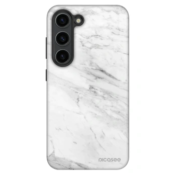 Picasee Fashion Case für Samsung Galaxy S23+ 5G - White marble