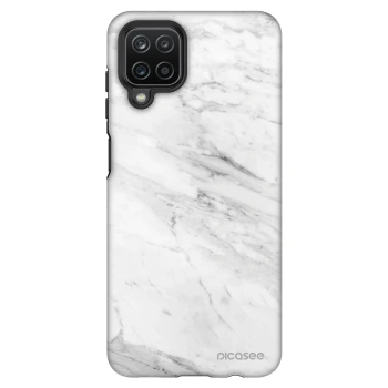 Hülle für Samsung Galaxy A12 A125F - White marble