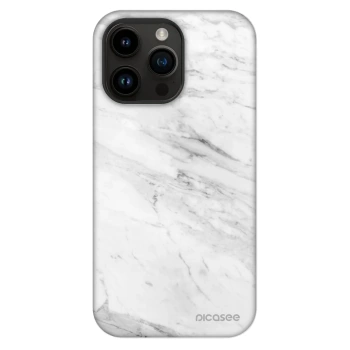 Hülle für Apple iPhone 14 Pro Max - White marble