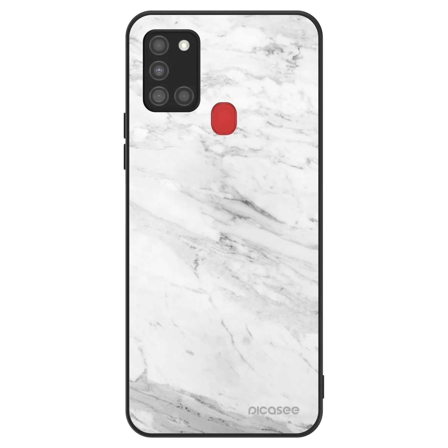 Picasee ULTIMATE CASE für Samsung Galaxy A21s - White marble