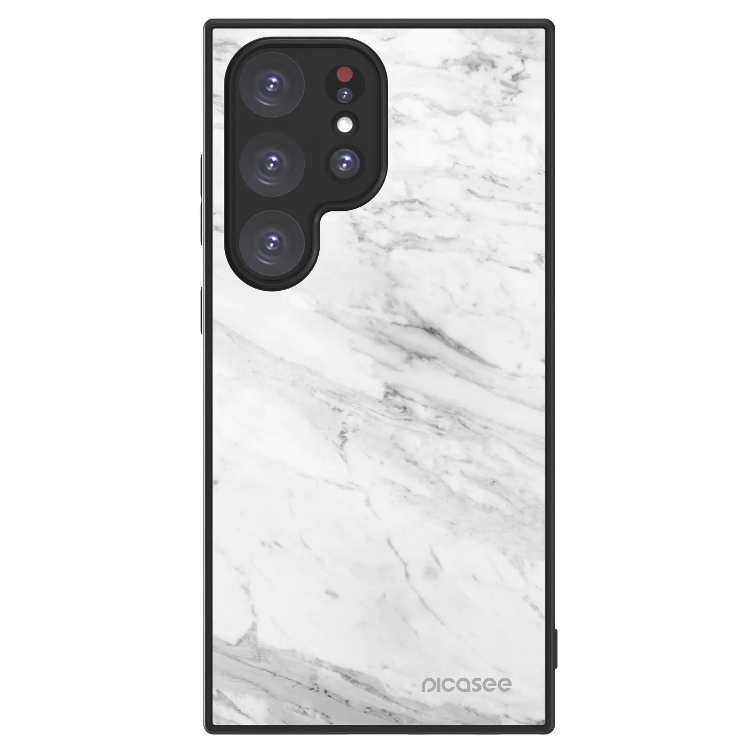 Picasee ULTIMATE CASE PowerShare für Samsung Galaxy S24 Ultra S928B 5G - White marble