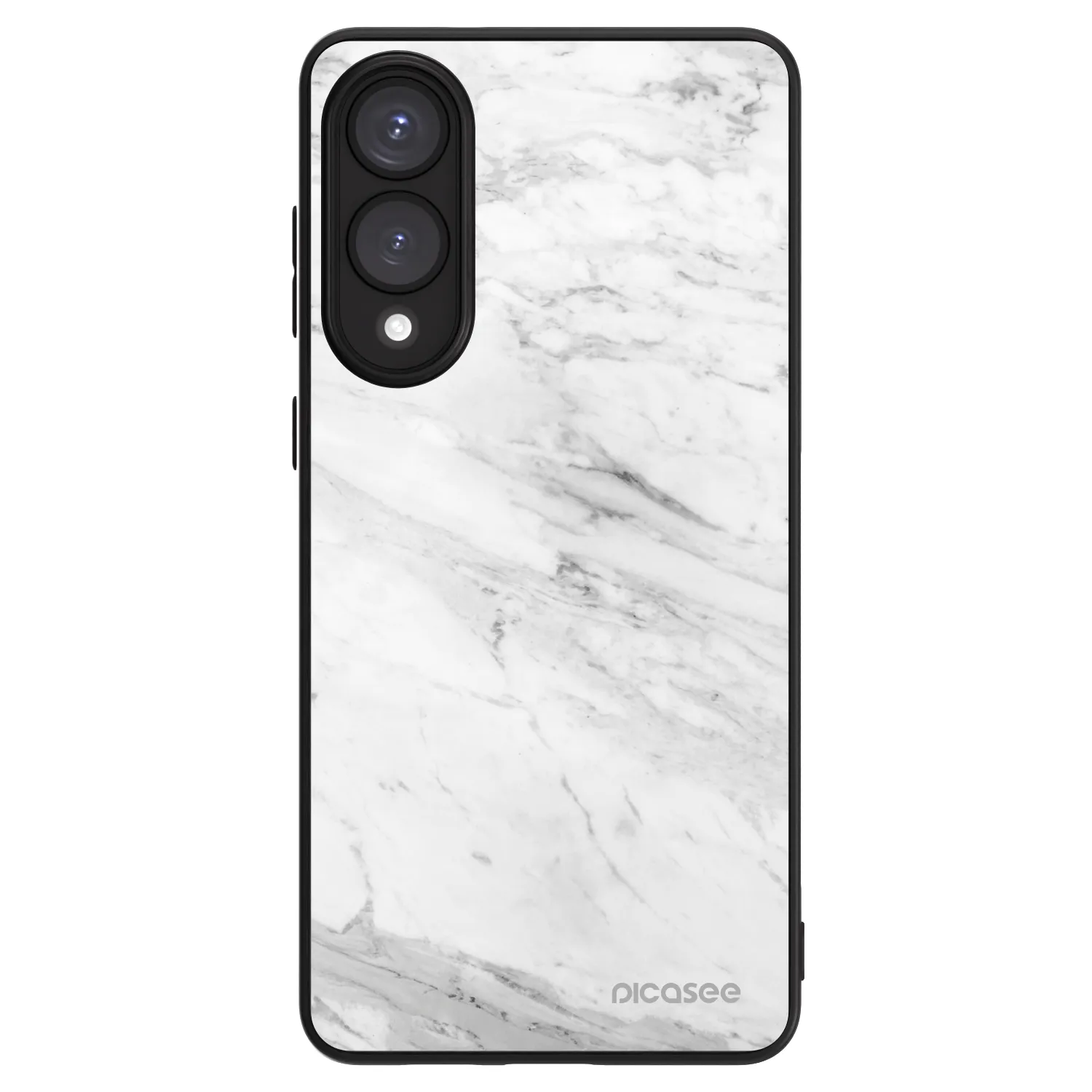 Picasee ULTIMATE CASE PowerShare für Samsung Galaxy S25 Edge 5G - White marble