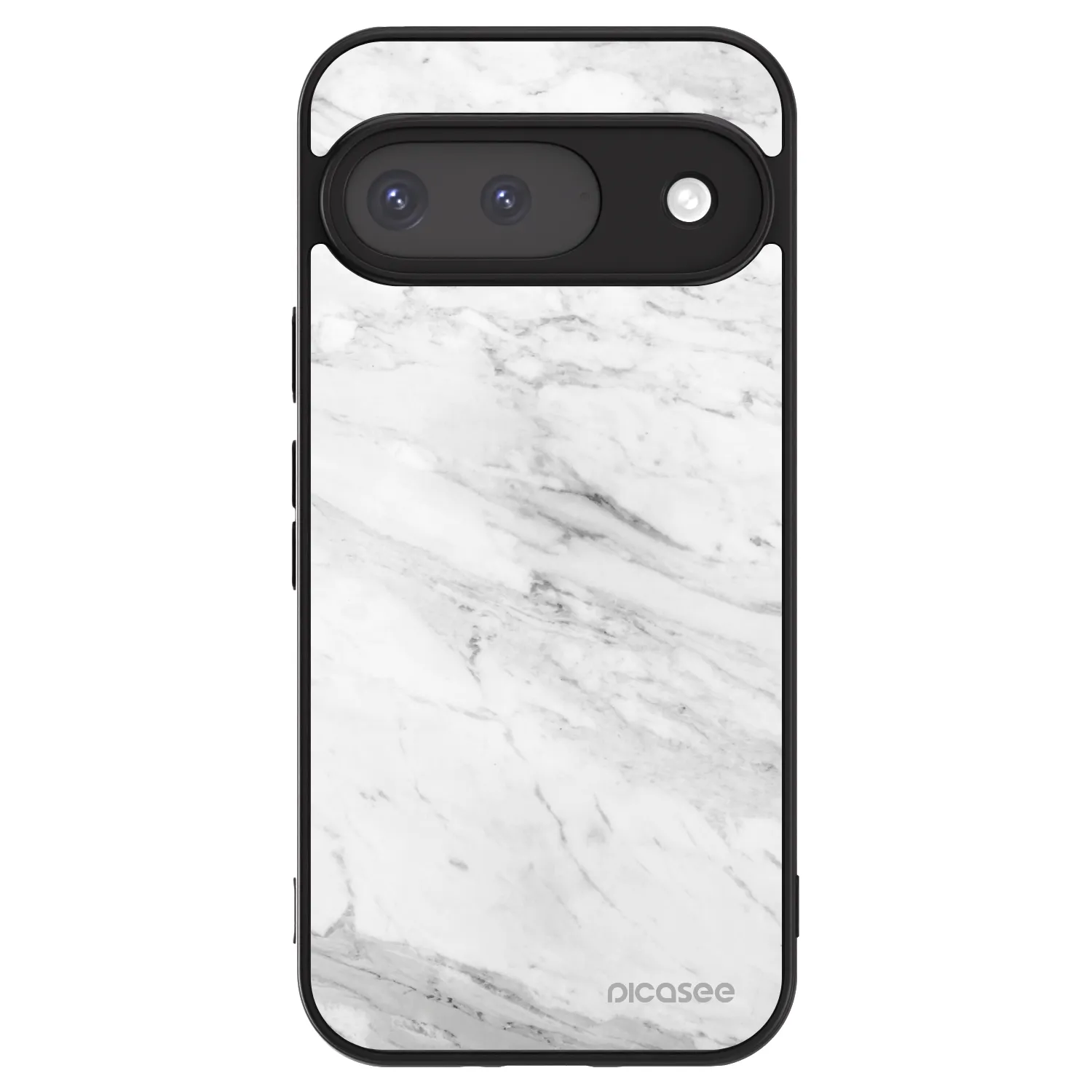 Picasee ULTIMATE CASE für Google Pixel 9 - White marble