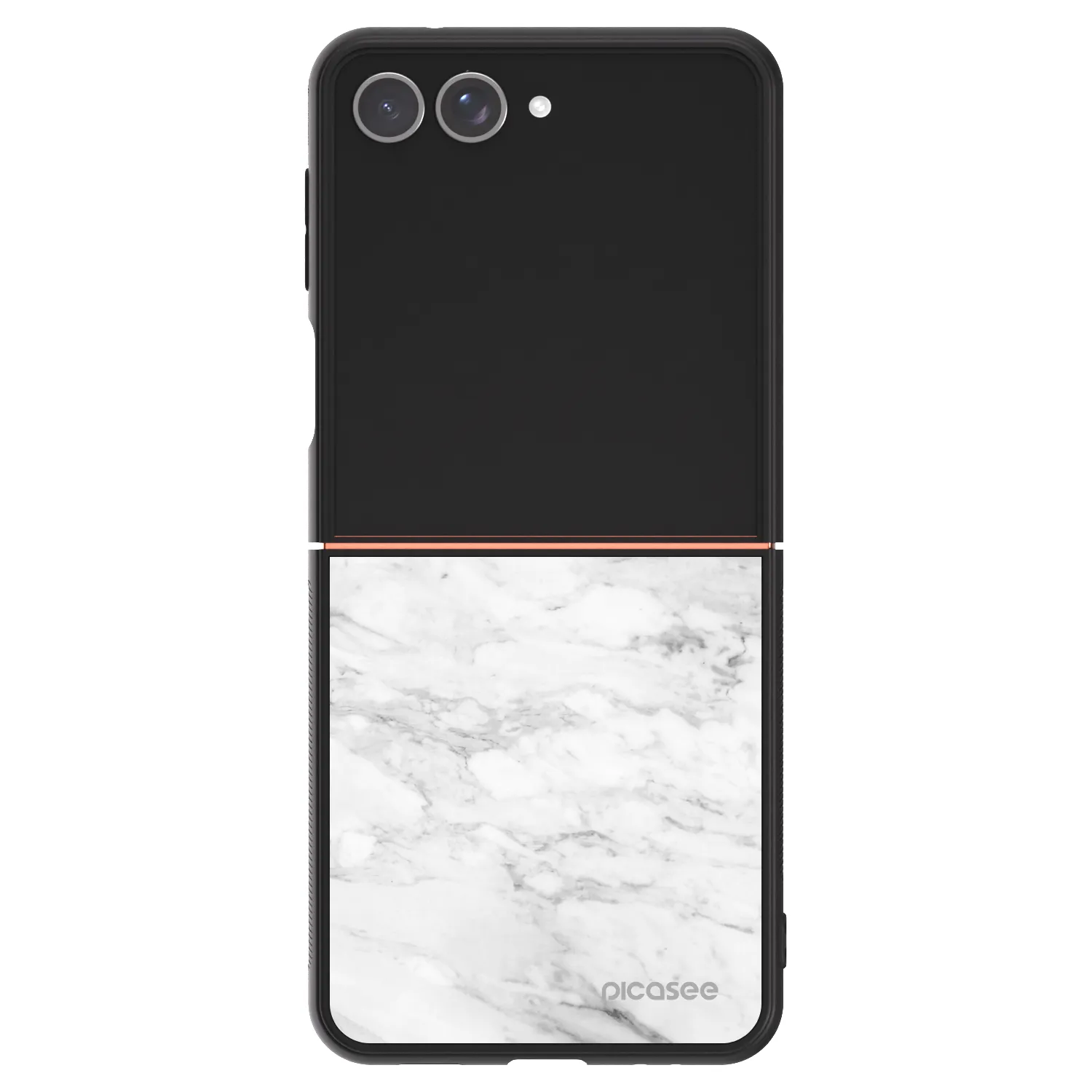 Picasee ULTIMATE CASE für Samsung Galaxy Z Flip7 5G - White marble