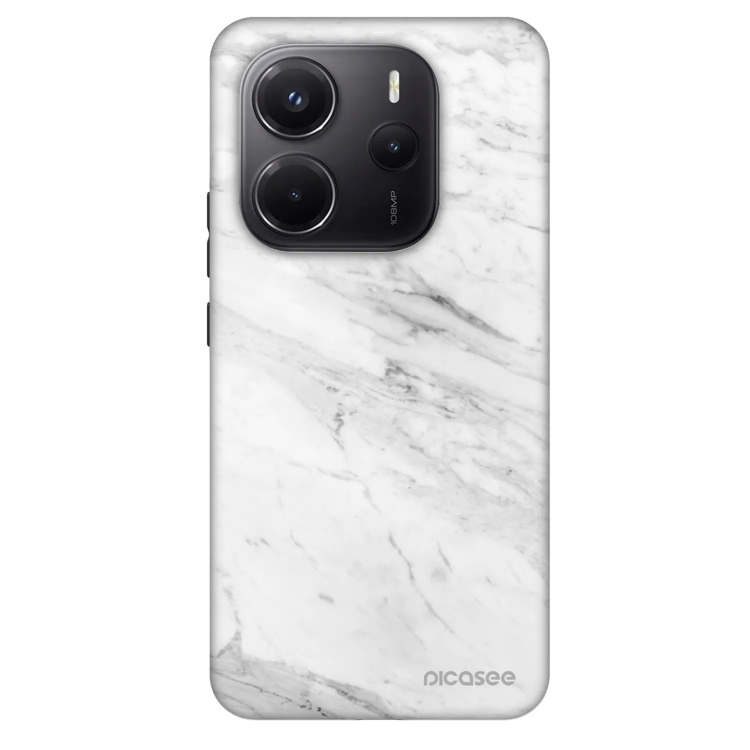 Picasee Fashion Case für Xiaomi Redmi Note 14 5G - White marble