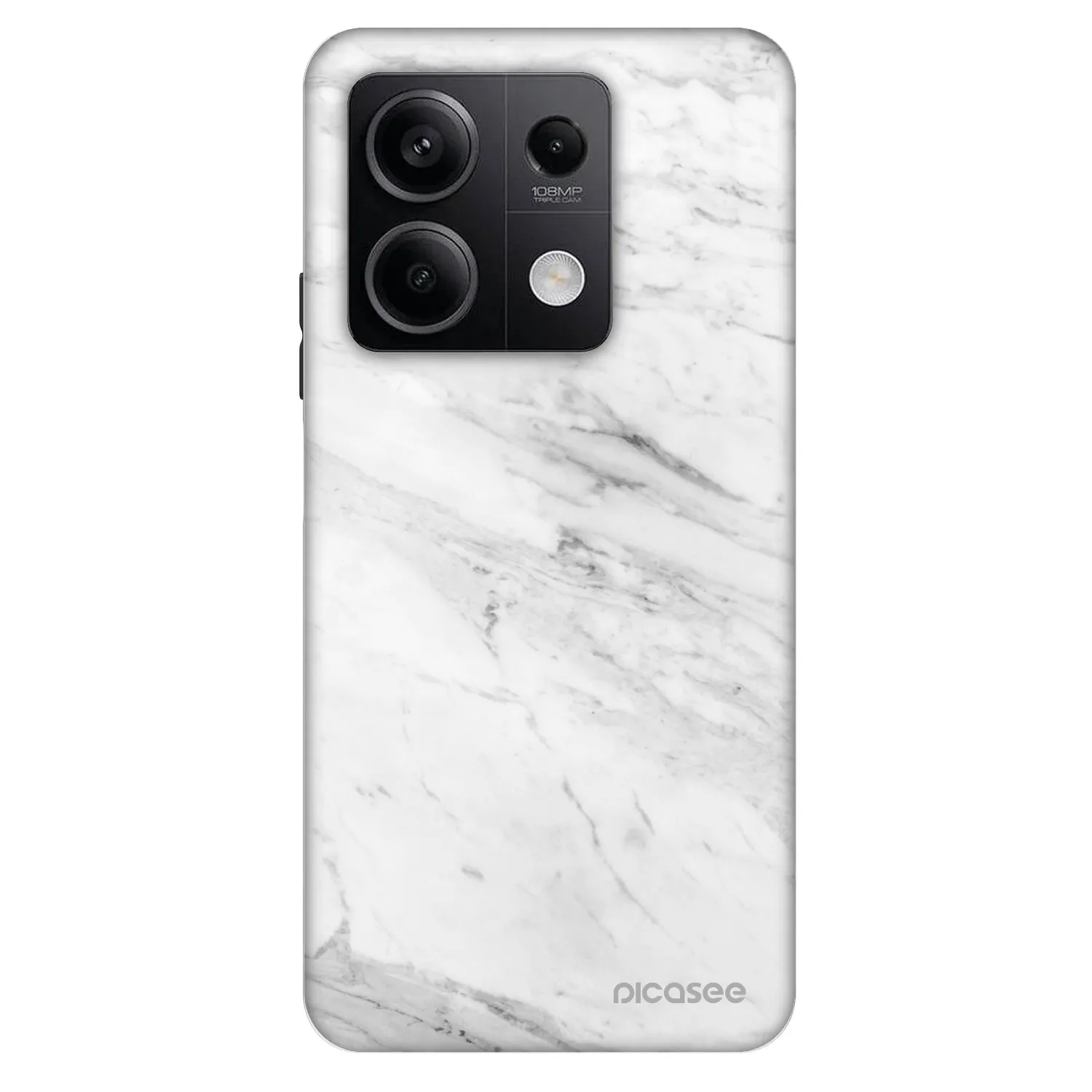 Picasee Fashion Case für Xiaomi Redmi Note 13 5G - White marble
