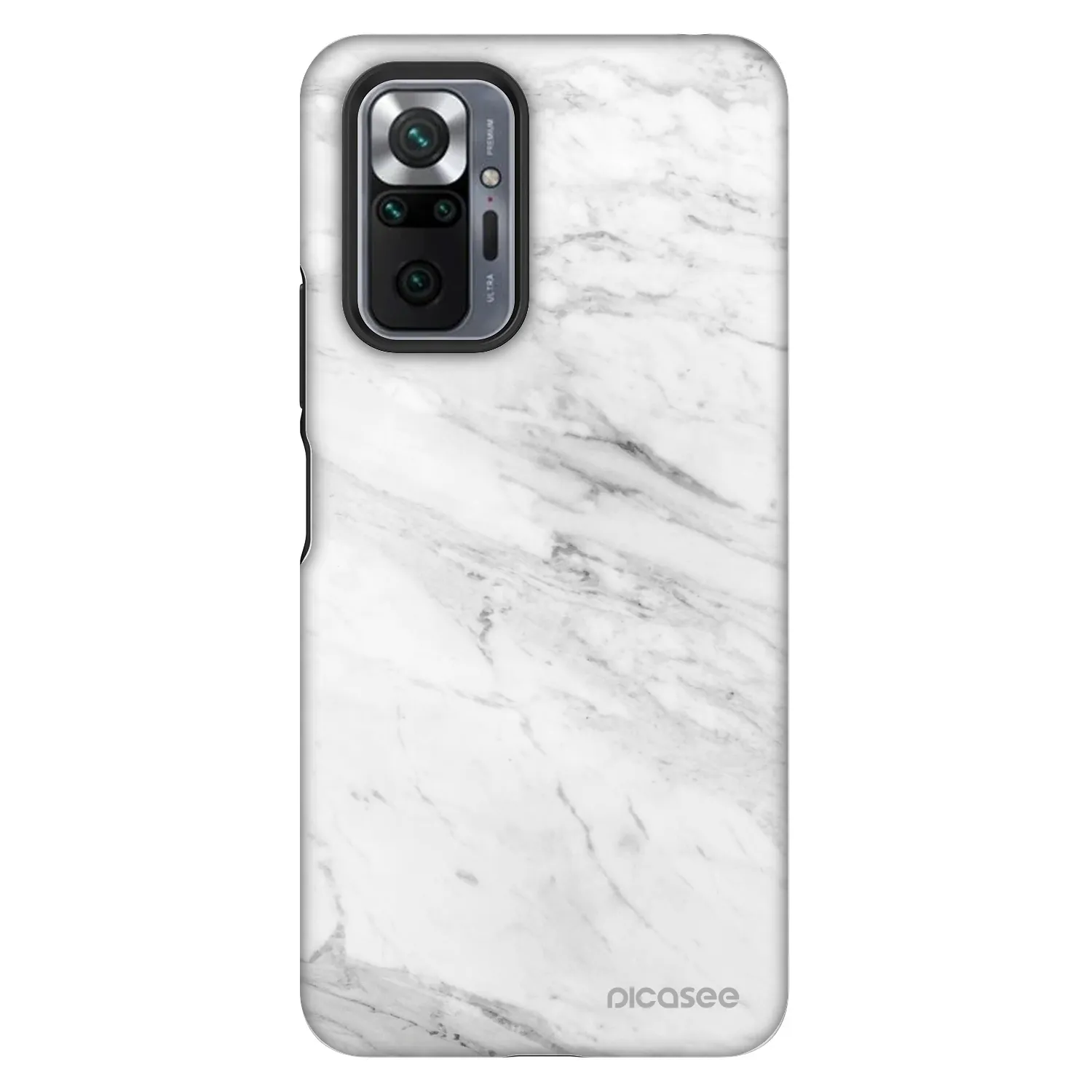 Picasee Fashion Case für Xiaomi Redmi Note 10 Pro - White marble