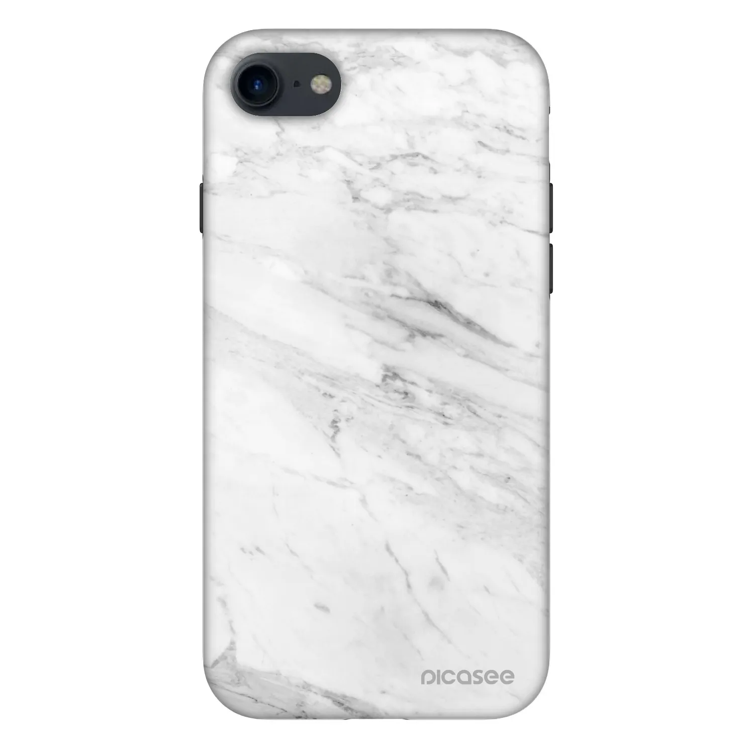 Picasee Fashion Case für Apple iPhone SE 2022 - White marble