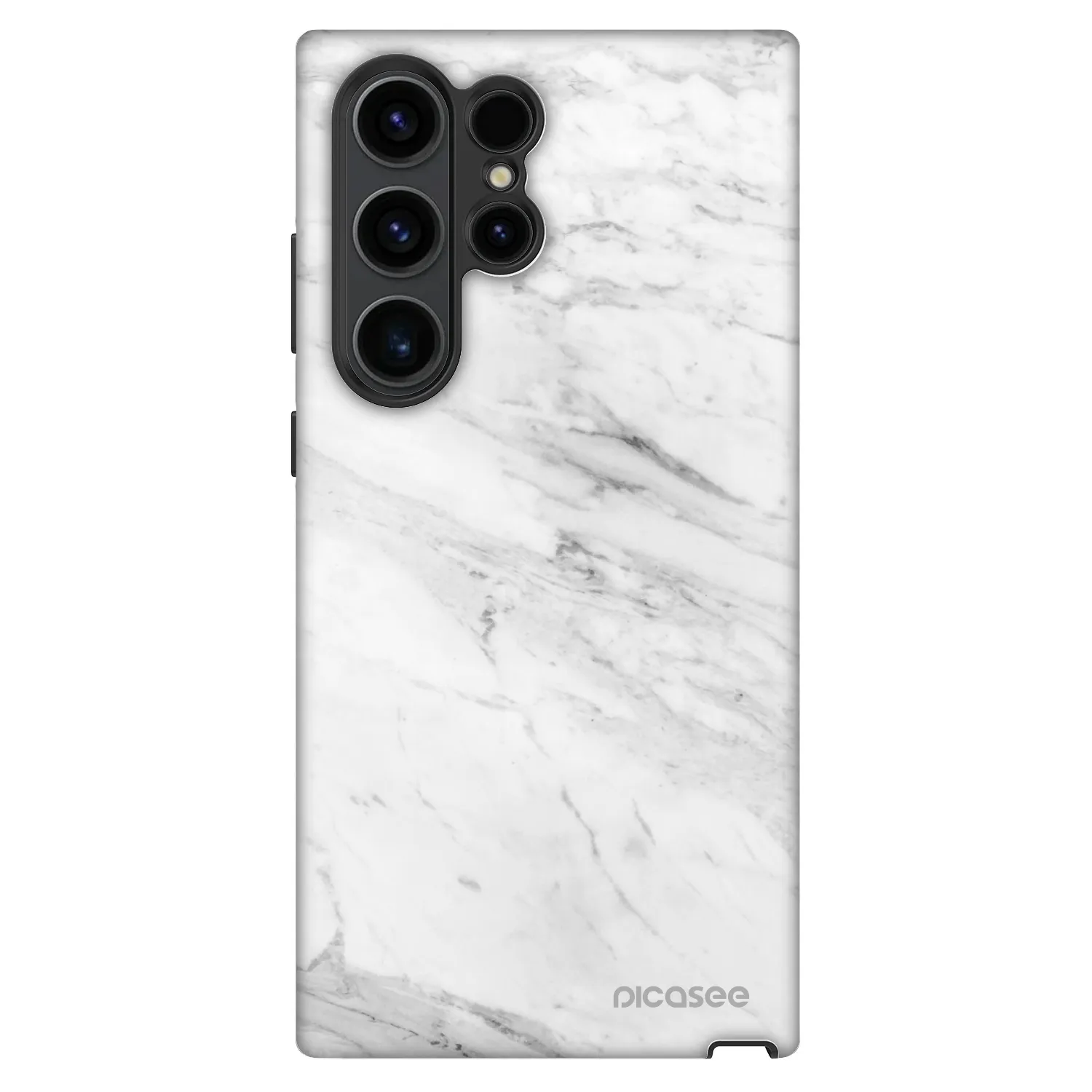 Picasee Fashion Case für Samsung Galaxy S22 Ultra 5G - White marble