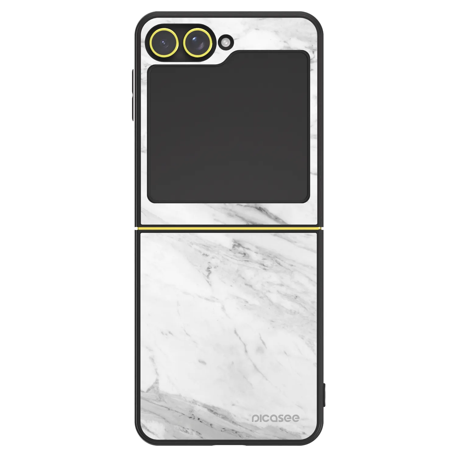 Picasee ULTIMATE CASE für Samsung Galaxy Z Flip7 FE 5G - White marble