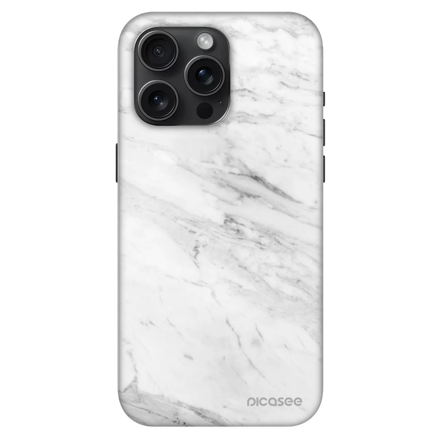 Picasee Fashion Case MagSafe für Apple iPhone 15 Pro Max - White marble