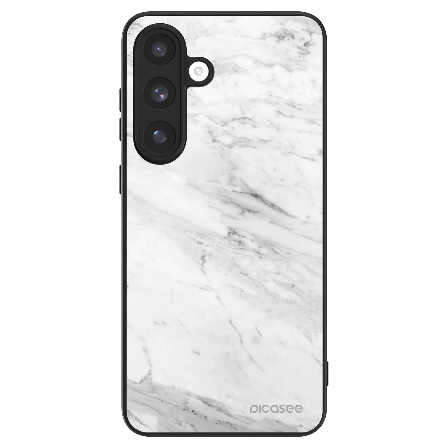 Picasee ULTIMATE CASE PowerShare für Samsung Galaxy S25 FE 5G - White marble