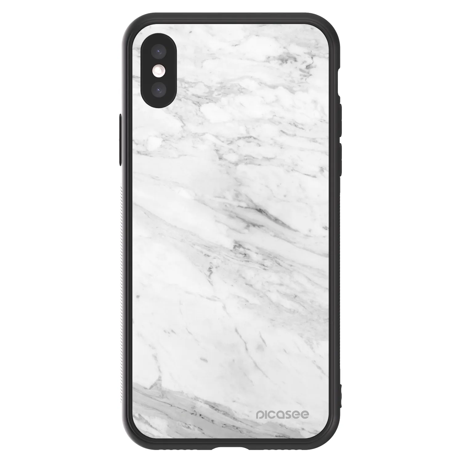 Picasee ULTIMATE CASE für Apple iPhone X/XS - White marble