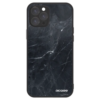Picasee ULTIMATE CASE für Apple iPhone 12 Pro Max - Black marble